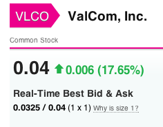 -ValCom- Fluch oder Segen?.. Aktie mit Potential ! 489076