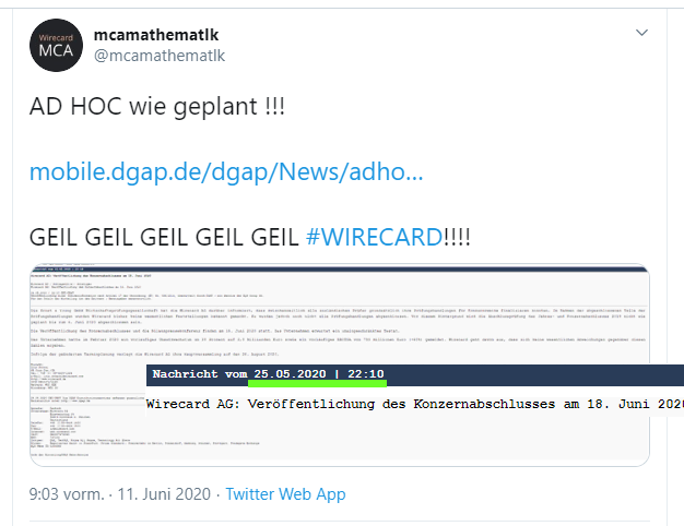 Wirecard 2014 - 2025 1184104