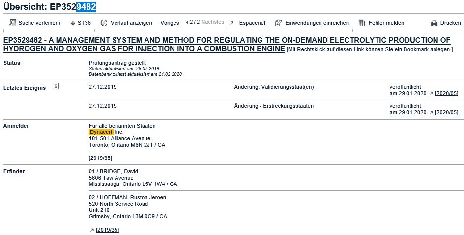 Nachrüsteinheit für saubere Dieselverbrennung 1161909