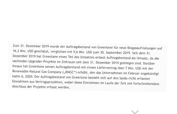 Greenlane Renewables Inc. 1165376