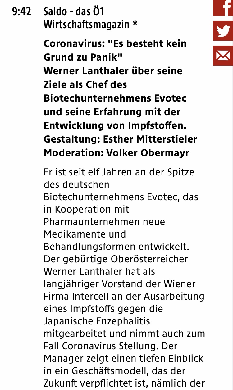 Evotec - bester Biotech Wert 2017 - 2025 1162857