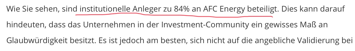 AFC Energy Aktie mit viel Potential 1131511