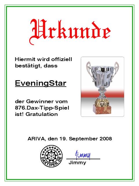878.DAX Tipp-Spiel *Dienstag* 23.09.08, 17.45 Uhr 187853