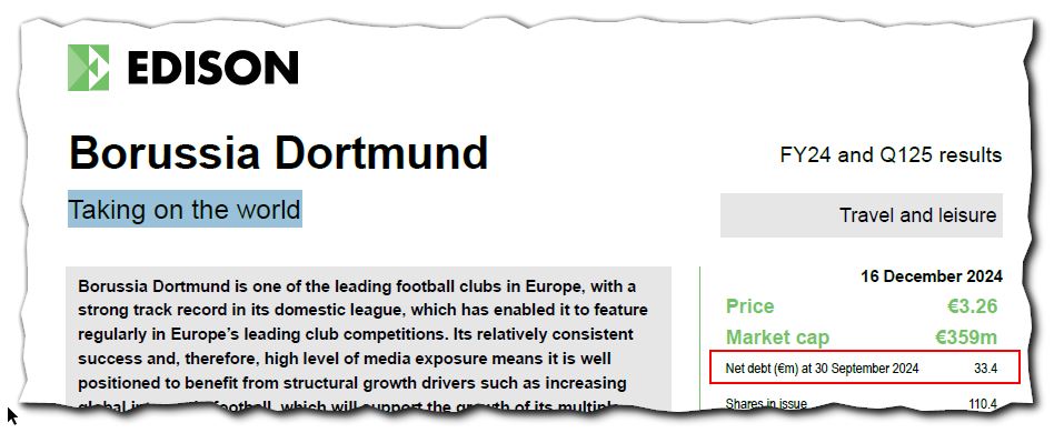 14 Gründe für ein Investment in BVB. 1465892