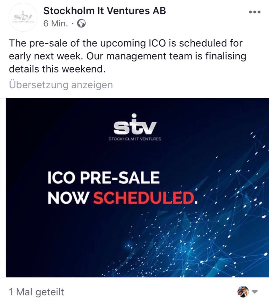 Blockchain -neue Kursrakete? WKN A116BG Stockholm 1032935