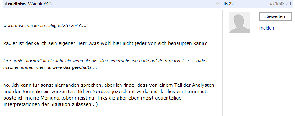 Norde Pro und Kontra 504951