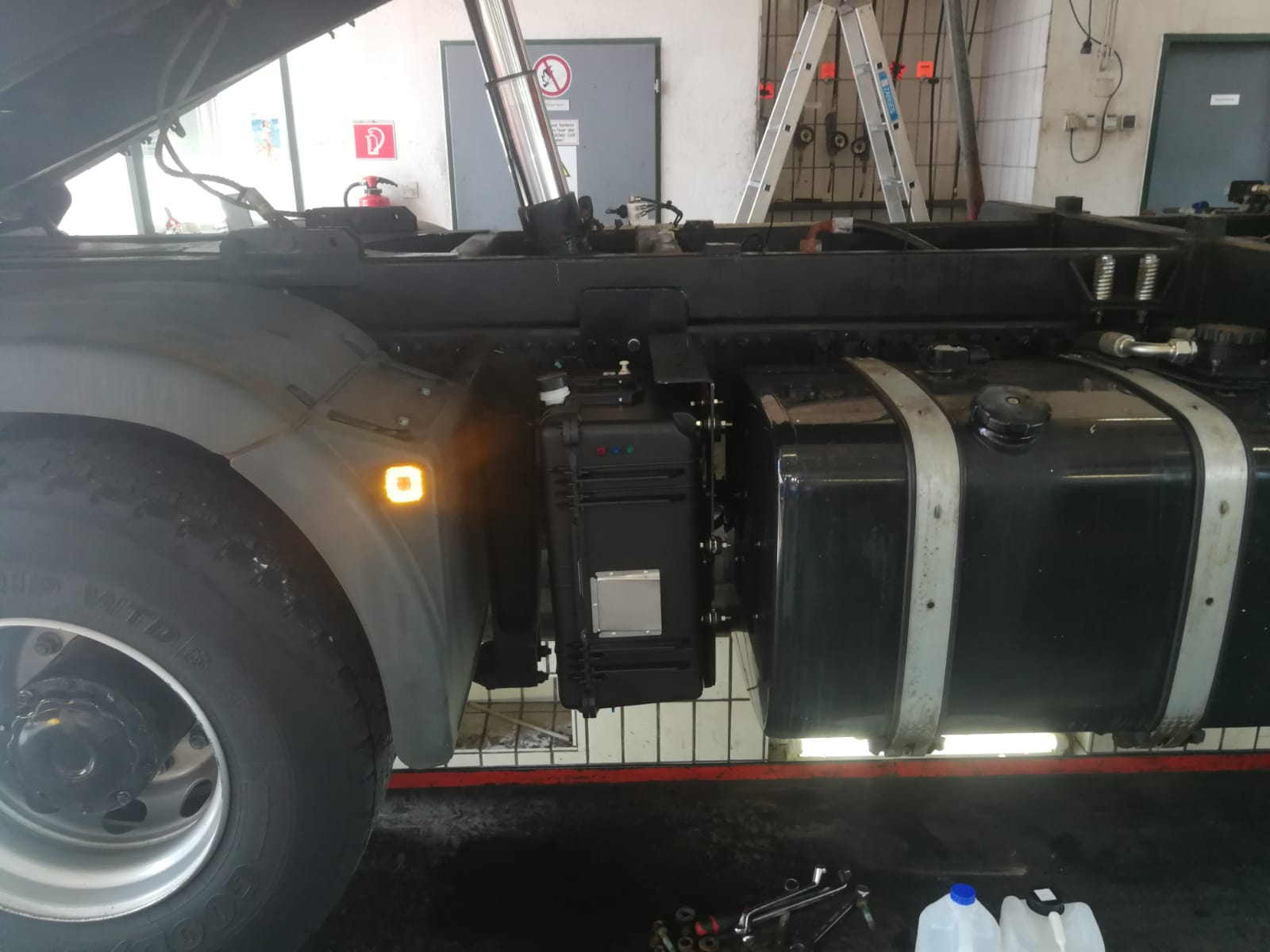 Nachrüsteinheit für saubere Dieselverbrennung 1204954