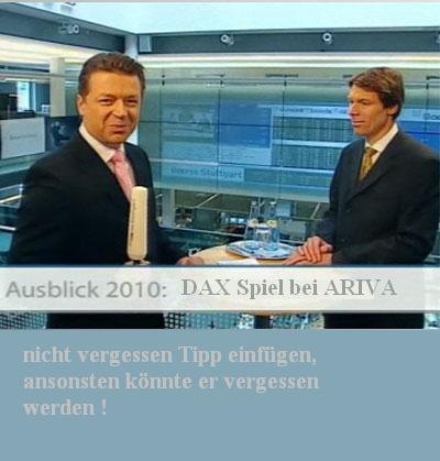 Wie lautet der Schlusskurs 2010 291696