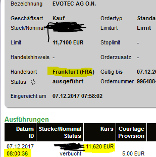EVOTEC muss getradet werde 1028799