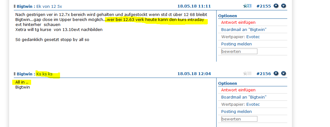 EVOTEC muss getradet werde 1055448