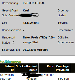 EVOTEC muss getradet werde 1039576