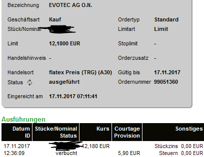 EVOTEC muss getradet werde 1025118