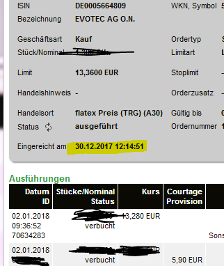 EVOTEC muss getradet werde 1032453