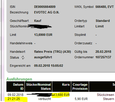 EVOTEC muss getradet werde 1041034