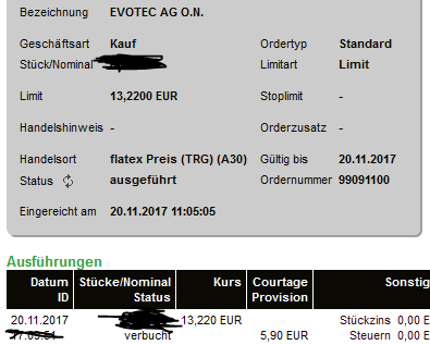 EVOTEC muss getradet werde 1025191