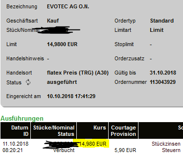 EVOTEC muss getradet werde 1078338