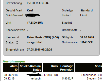 EVOTEC muss getradet werde 1068713