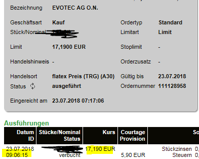 EVOTEC muss getradet werde 1066098