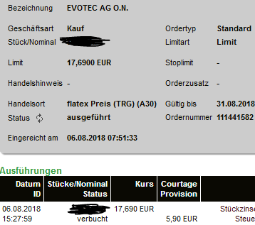 EVOTEC muss getradet werde 1068332