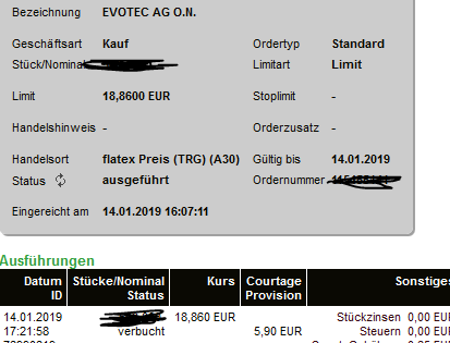 EVOTEC muss getradet werde 1091483