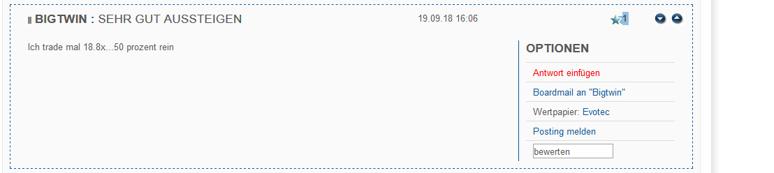 EVOTEC muss getradet werde 1075390