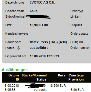 EVOTEC muss getradet werde 1069681