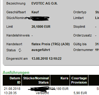 EVOTEC muss getradet werde 1070746