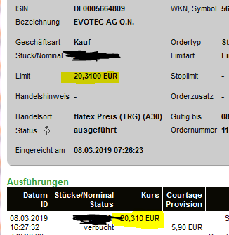 EVOTEC muss getradet werde 1101298