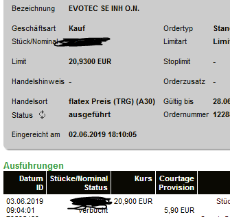 EVOTEC muss getradet werde 1120865