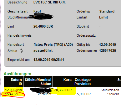 EVOTEC muss getradet werde 1133798