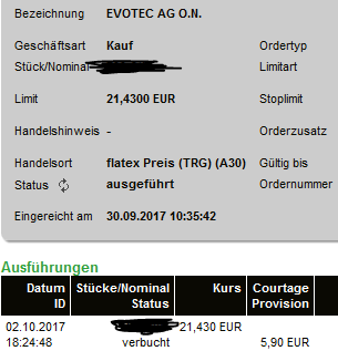 EVOTEC muss getradet werde 1015710