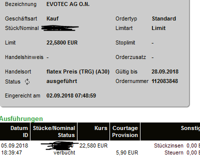 EVOTEC muss getradet werde 1072855