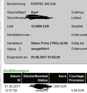 Evotec shorten ?! 1005764