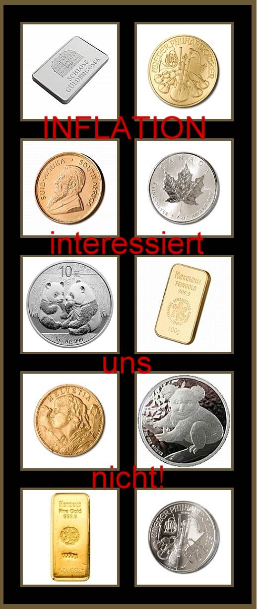 Wenn das Gold redet, dann schweigt die Welt! 242486