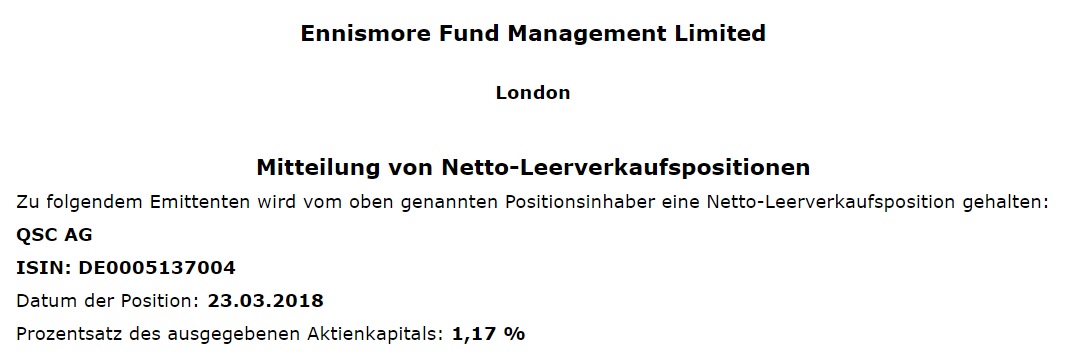 QSC, kritisch betrachtet 1046990