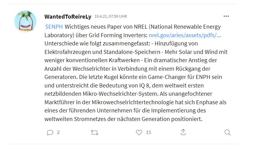 Enphase energy voll unter Strom 1277732