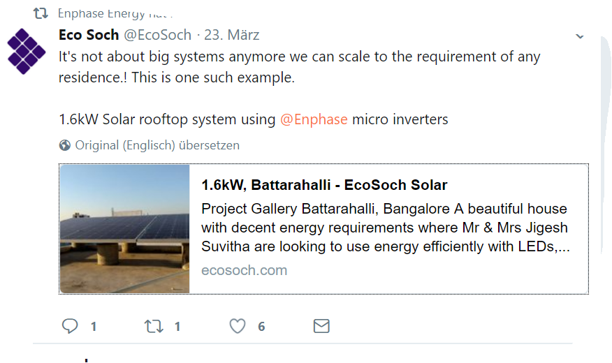 Enphase energy voll unter Strom 1047026