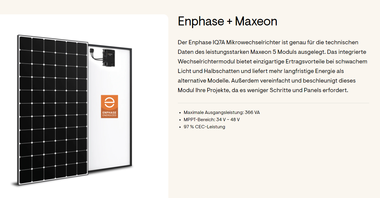 Maxeon Solar neuer alter Solarplayer 1293995