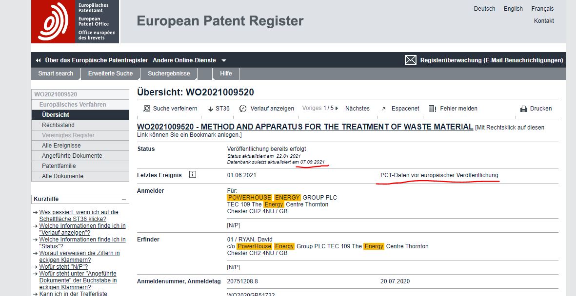 PowerHouse Energy Group - Wasserstoff aus Plastik 1272764