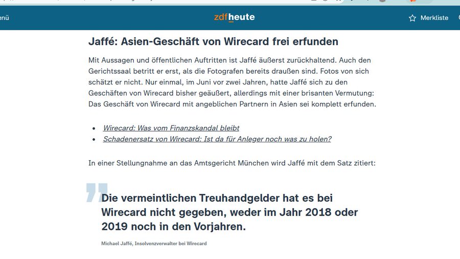 Meine Wirecard-Gewinne - Thread! 1514365
