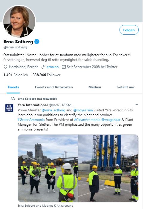 HydrogenPro der Player für Clean Energy, Norwegen 1261869