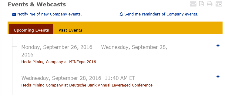 Hecla Mining - gute Zahlen 941804