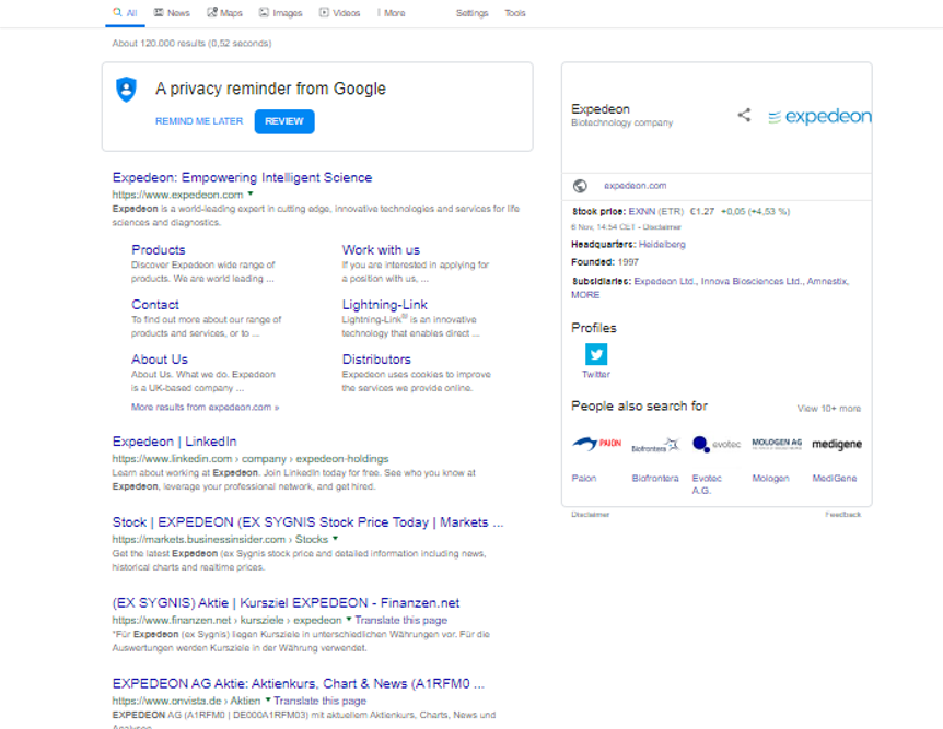 Expedeon NA - zwischen hoffen und bangen 1142942
