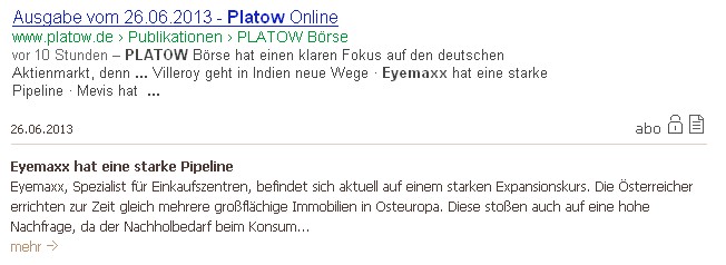 Eyemaxx Real Estate - Marktführer in Osteuropa 618961