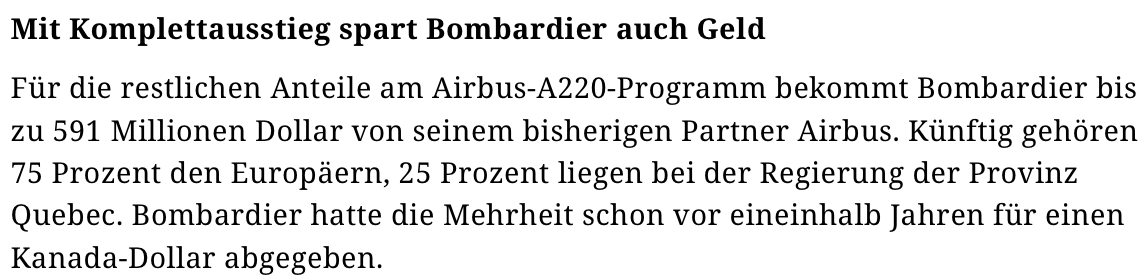 Bombardie und die Zukunft 1176549