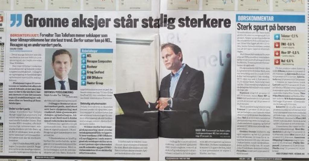 NEL, der Wasserstoffplayer aus Norwegen 1115478