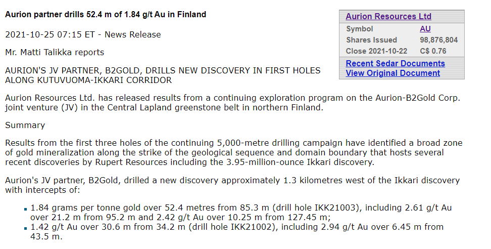 Die besten Gold-/Silberminen auf der Welt 1280705