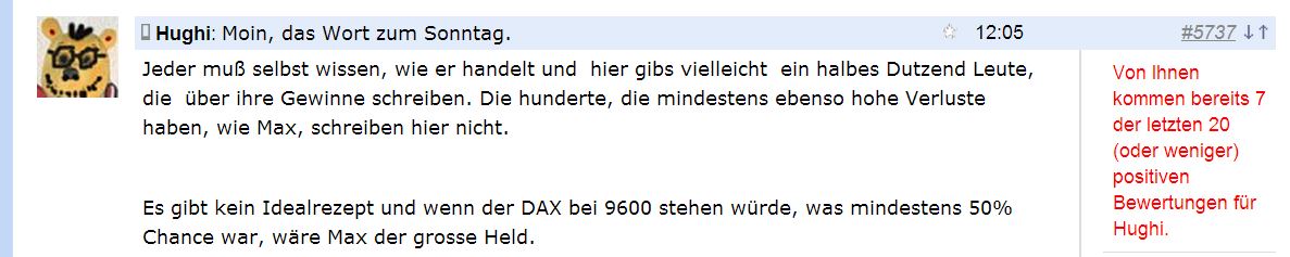 DAX 2014 strong long! Spiel mit offenen Karten! 702649