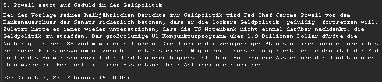 Börse ein Haifischbecken: Trade was du siehst 1234751