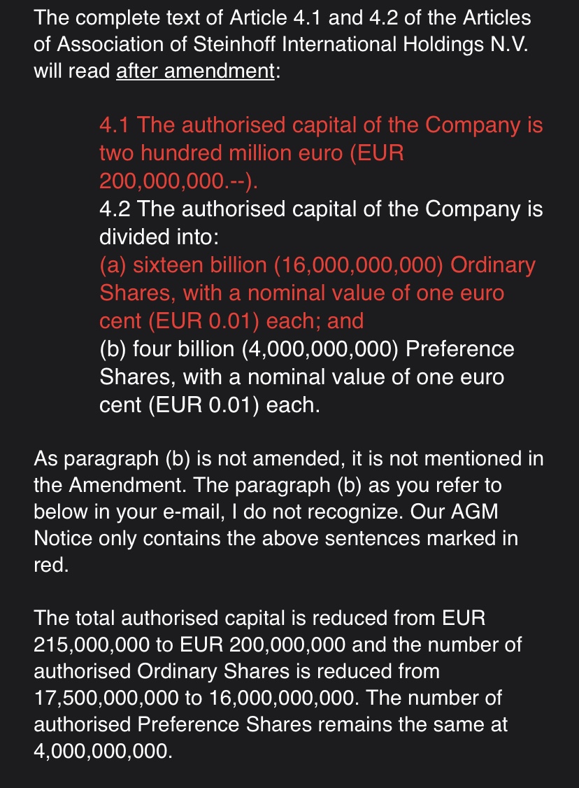 Steinhoff International Holdings N.V. 1191478
